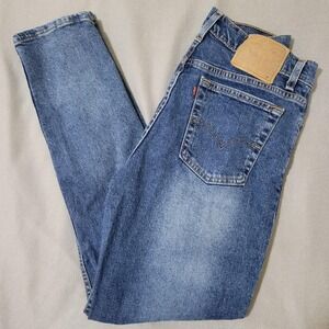Vintage Y2K Levis 512 Slim Fit Tapered Leg Jeans Medium Wash Made in USA 12 M